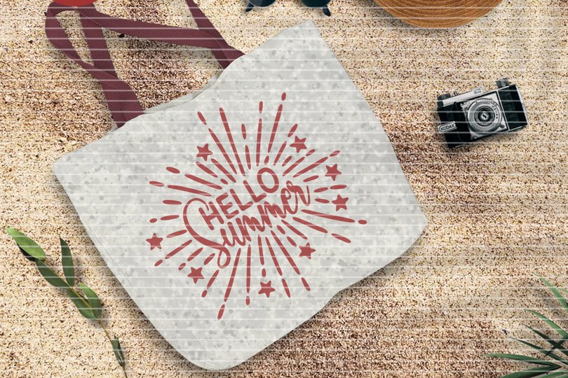 Hello Summer Plotterdatei SVG DXF
