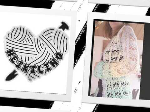 Häkeljacke Alrishaera