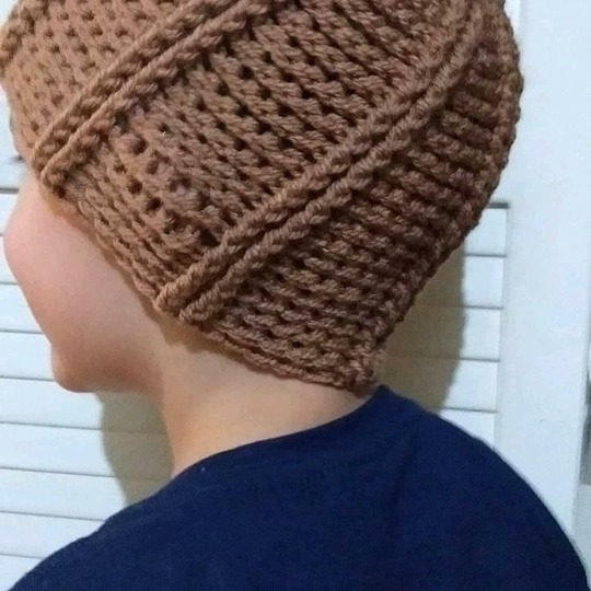 Crochet Reversible Beanie Pattern