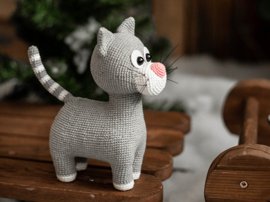 Set von Häkelanleitungen: Hündchen und Kätzchen