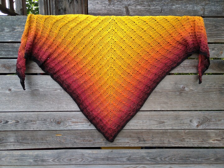 Häkelanleitung Tuch Nia