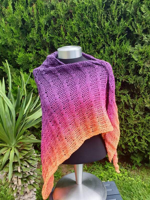 Häkelanleitung Tuch Nia - Bild 8