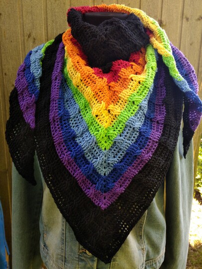 Häkelanleitung Tuch Nia