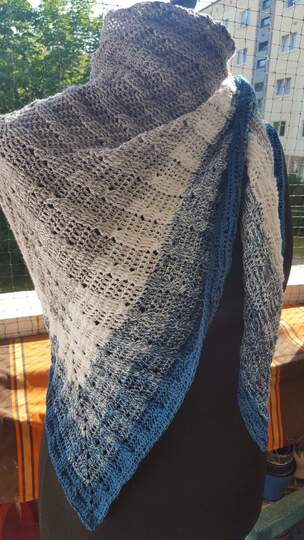 Häkelanleitung Tuch Nia