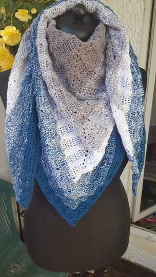 Häkelanleitung Tuch Nia