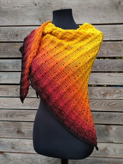 Häkelanleitung Tuch Nia