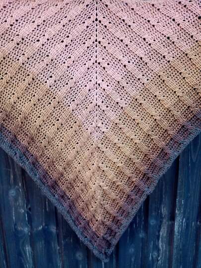 Häkelanleitung Tuch Nia