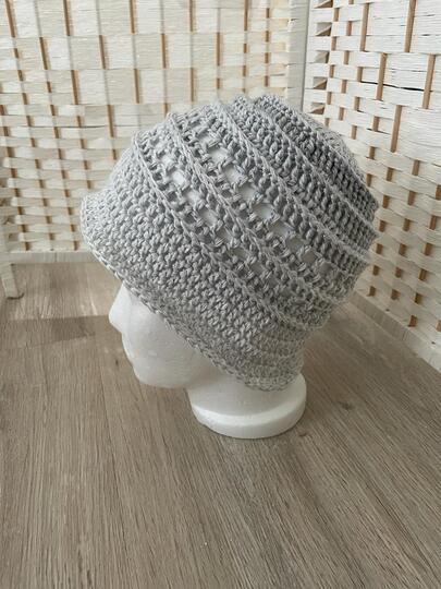 Häkelanleitung 1-Bobbel-Sommerhut "Steinchen Deluxe"