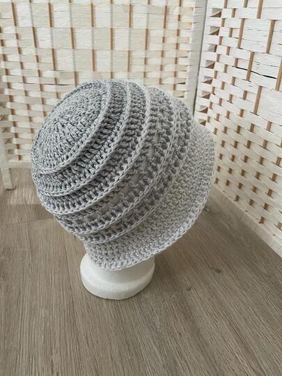 Häkelanleitung 1-Bobbel-Sommerhut "Steinchen Deluxe"