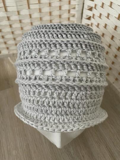 Häkelanleitung 1-Bobbel-Sommerhut "Steinchen Deluxe"