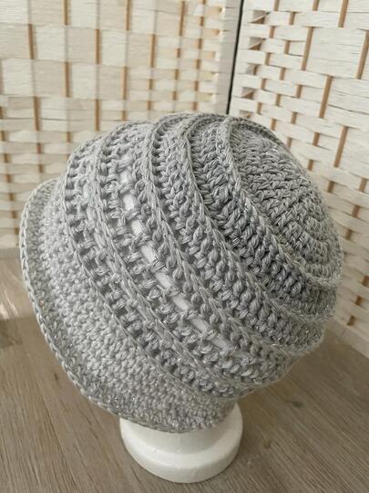 Häkelanleitung 1-Bobbel-Sommerhut "Steinchen Deluxe"