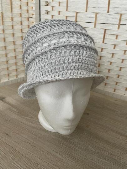 Häkelanleitung 1-Bobbel-Sommerhut "Steinchen Deluxe"