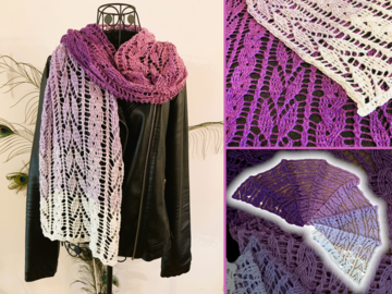 Crochet Patter Scarf "Skaia"