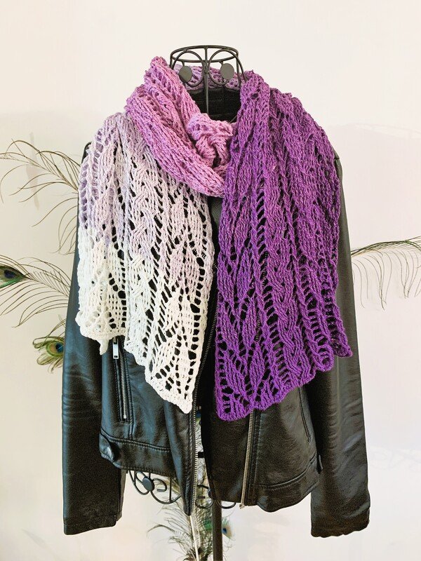 Crochet Patter Scarf "Skaia" - Image 5