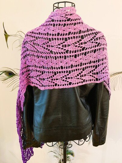 Häkelanleitung Schal "Skaia"