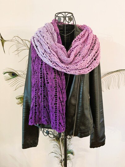 Häkelanleitung Schal "Skaia"