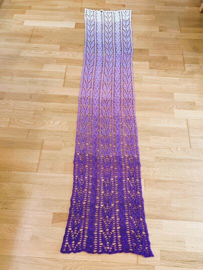 Häkelanleitung Schal "Skaia"