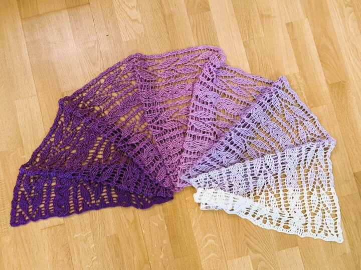 Häkelanleitung Schal "Skaia"