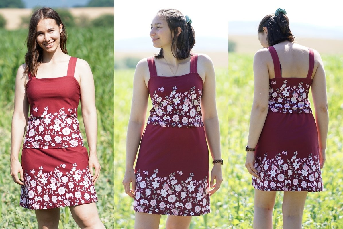 Set Rock Emma und Top Anni nähen mit Schnittmuster