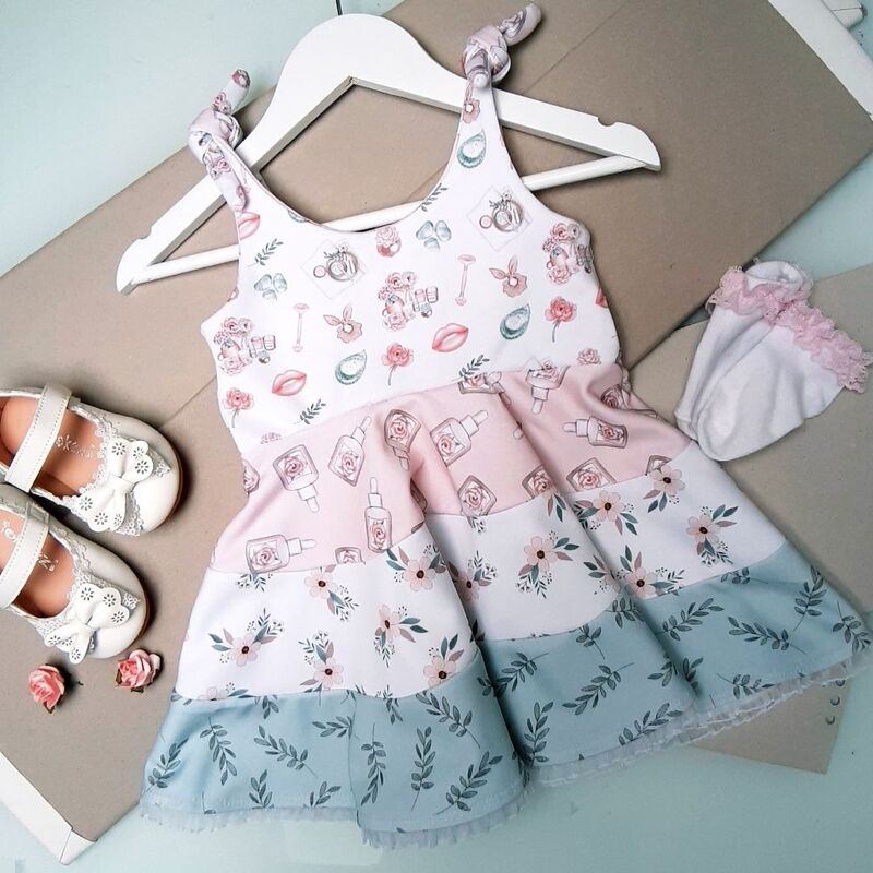 Add On Flügelärmel zum Kleid Britta Gr. 80-152 Schnittmuster - Bild 8