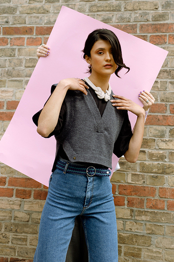 Sewing pattern slipover vest gilet sweater for women XS-XXXL easy