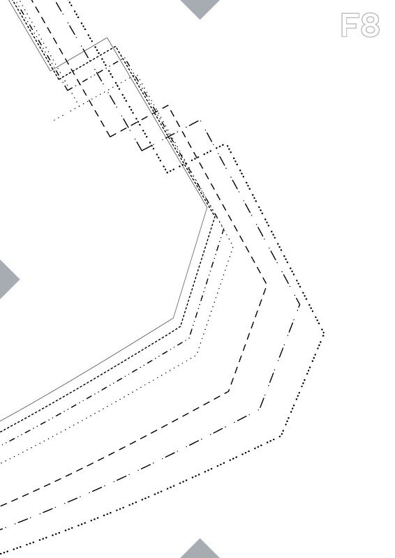 Pattern asymmetrical skirt in midi length for women XS-XXXL Easy - Image 3