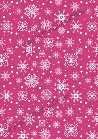10 A4 Christmas Snowflake Background Papers, Scrapbooking, Digital Papers