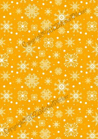 10 A4 Christmas Snowflake Background Papers, Scrapbooking, Digital Papers