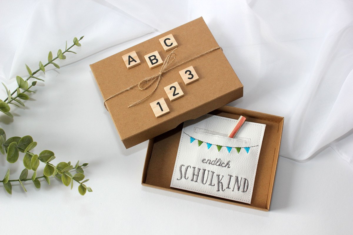 Stickdatei Schulkind Schulanfang ITH Wunscherfüller - Bild 2