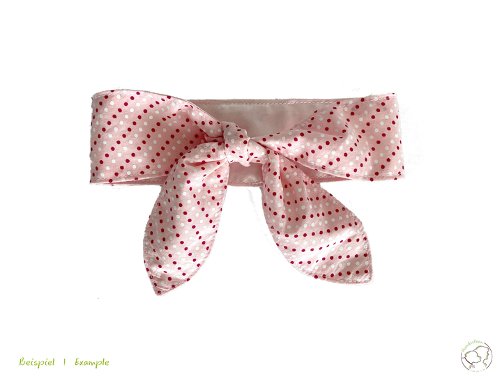 SOSCHA dog bandana & scarf or hair band for owner. Sewing pattern
