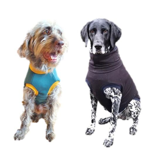 wuffelfluff Hundepulli: Schnittmuster für Hundepullover Mini und XL Hund