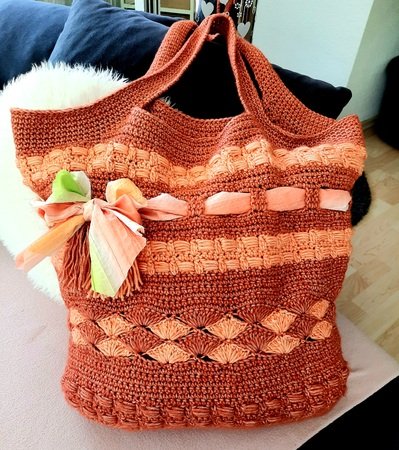 Gehäkelte strandtasche Clearance