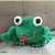 Häkelanleitung Froschkissen Pormi