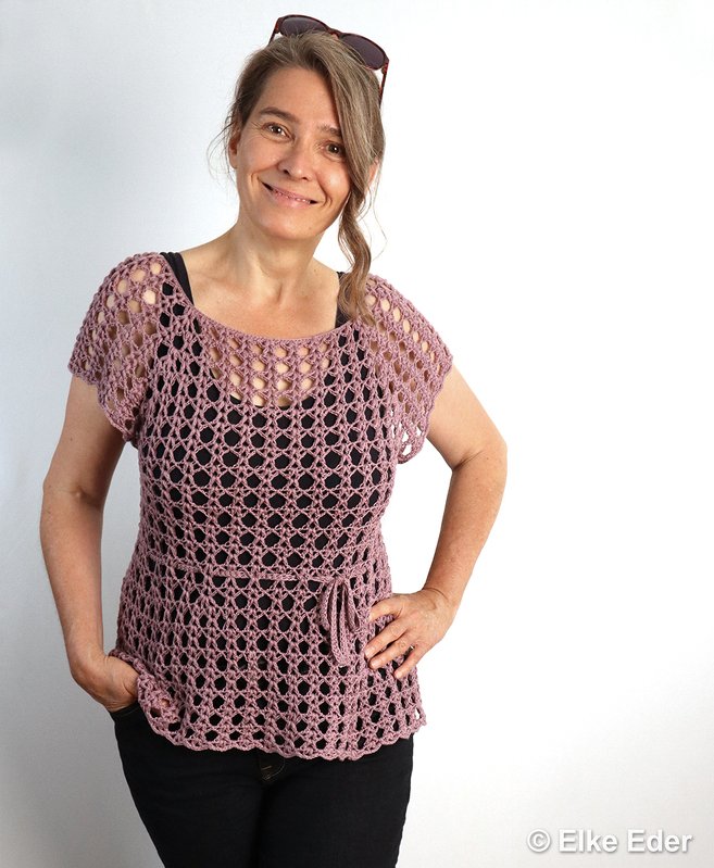 Tunika, Shirt, Top "Marlene" (RVO) - Häkelanleitung - Bild 11