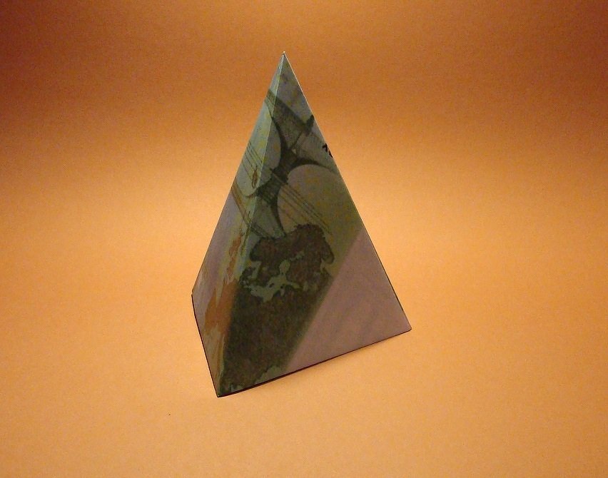 Origami Geldschein Tannenbaum Version 1 (*)