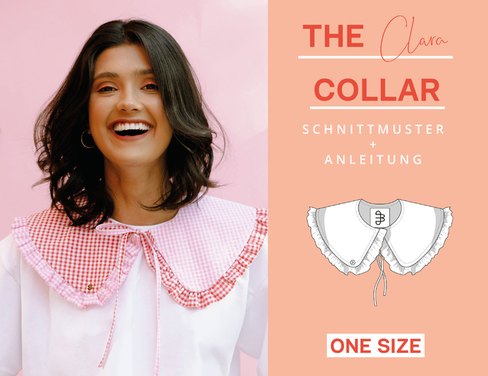 Free pattern statement collar, simple with video tutorial