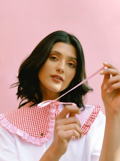 Free pattern statement collar, simple with video tutorial