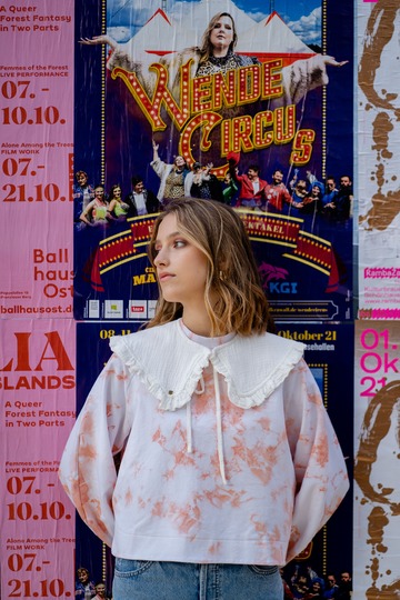 Kostenloses Schnittmuster Statement Kragen Einfach mit Video-Anleitung