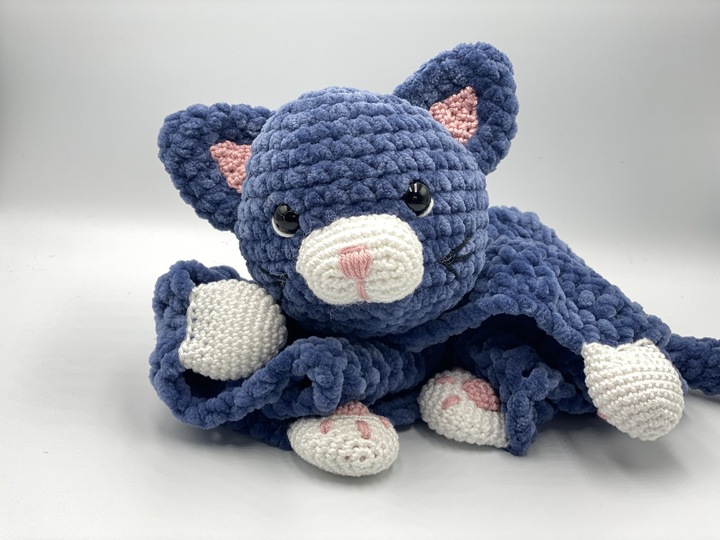 Crochet Pattern - comforter cat and mouse
