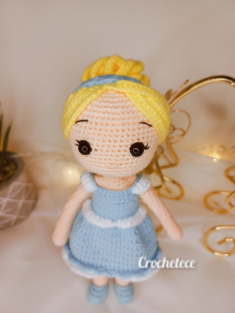 Crochet princess pattern amigurumi princess pattern crochet doll English