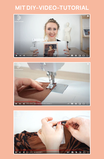 Schnittmuster nach deinen Maßen: Oberteil Damen einfach mit Video-Anleitung