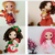 4 patterns in 1 Crochet doll pattern amigurumi doll patterns PDF English