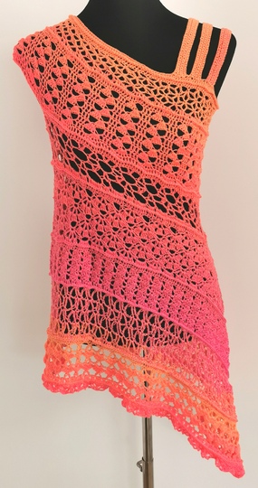 Tunika/Kleid Ciela, Häkelanleitung