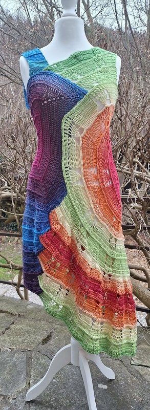 Shirt/Tunika/Kleid Crazy, Häkelanleitung - Bild 16