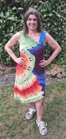 Shirt/Tunika/Kleid Crazy, Häkelanleitung