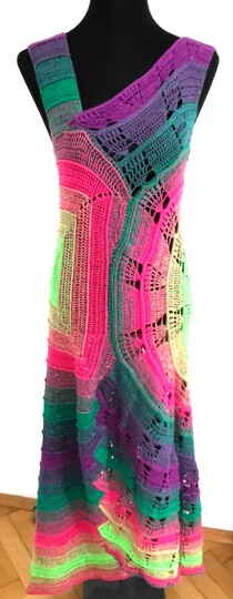 Shirt/Tunika/Kleid Crazy, Häkelanleitung