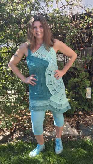 Shirt/Tunika/Kleid Crazy, Häkelanleitung