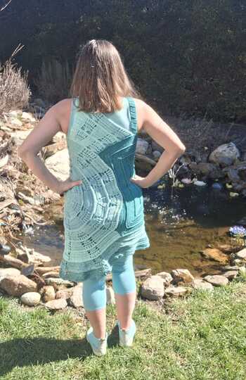 Shirt/Tunika/Kleid Crazy, Häkelanleitung