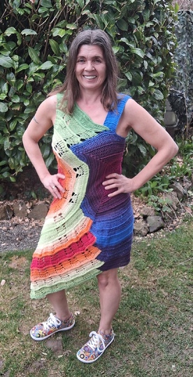 Shirt/Tunika/Kleid Crazy, Häkelanleitung