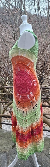 Shirt/Tunika/Kleid Crazy, Häkelanleitung